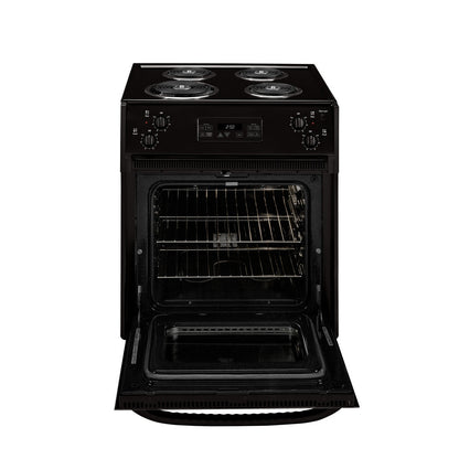 GE JM250DTBB 27" Drop-In Electric Range 3.0 Cu. Ft. – Black