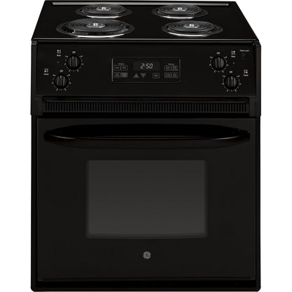 GE JM250DTBB 27" Drop-In Electric Range 3.0 Cu. Ft. – Black