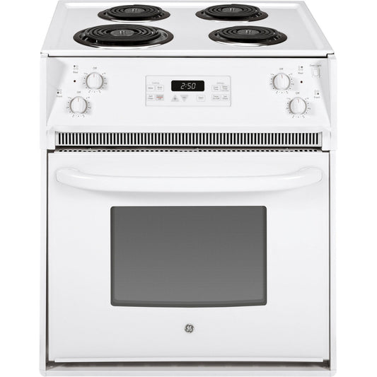 GE JM250DTWW 27" Drop-In Electric Range 3.0 Cu. Ft. – White