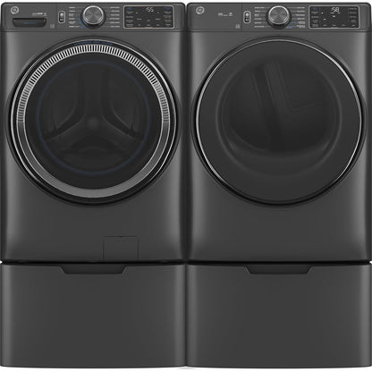 GE® ENERGY STAR® GFD65ESPVDS 7.8 cu. ft. Capacity Smart Front Load Electric Dryer with Sanitize Cycle