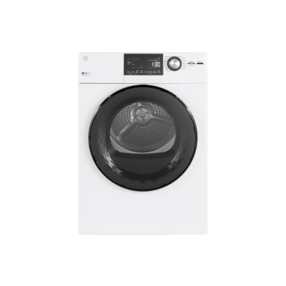 GE® GFD14ESSNWW ENERGY STAR® 24" 4.3 Cu.Ft. Front Load Vented Electric Dryer with Stainless Steel Basket