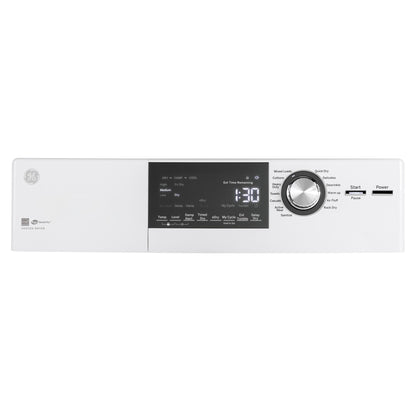 GE® GFD14ESSNWW ENERGY STAR® 24" 4.3 Cu.Ft. Front Load Vented Electric Dryer with Stainless Steel Basket