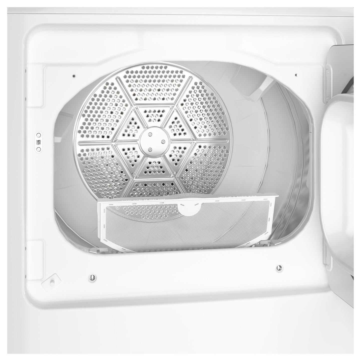 GE®  GTD48EASWWB 7.2 cu. ft. Capacity Electric Dryer with Up To 120 ft. Venting and Extended Tumble