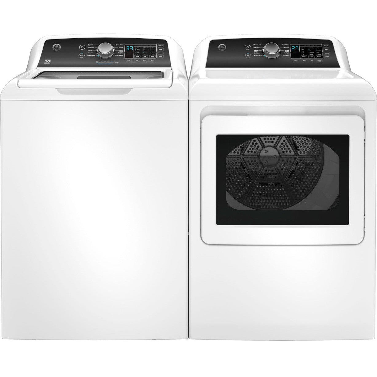 GE GTD58EBSVWS 7.4 cu. ft. Electric Dryer with Sensor Dry