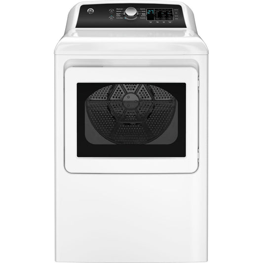 GE GTD58EBSVWS 7.4 cu. ft. Electric Dryer with Sensor Dry