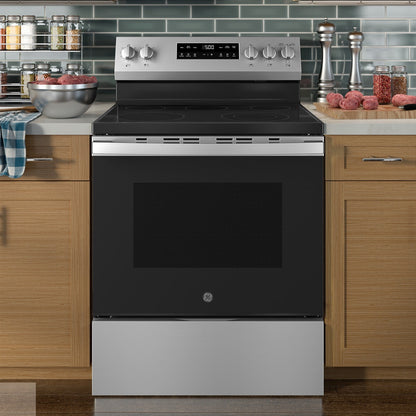 GE ENERGY STAR® GRF500PVSS 30" Electric Freestanding Range