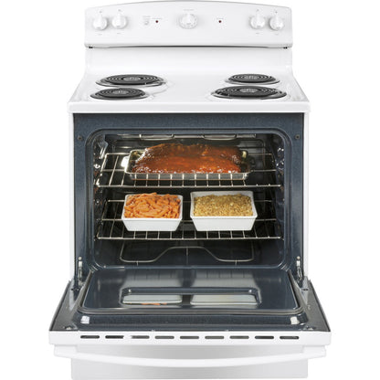 GE® ENERGY STAR® JBS160DMWW 30" Electric Freestanding Range