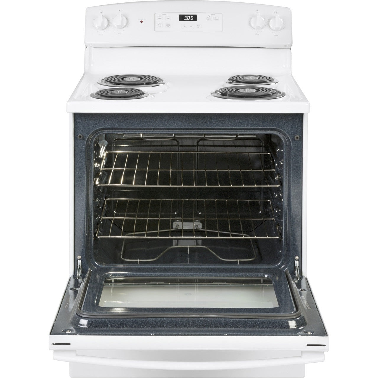 GE JBS360DMWW 30" ENERGY STAR® Free-Standing Electric Range – White