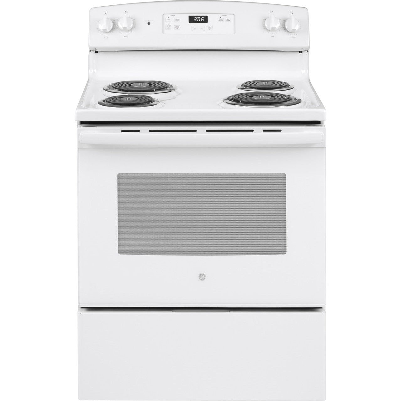 GE JBS360DMWW 30" ENERGY STAR® Free-Standing Electric Range – White