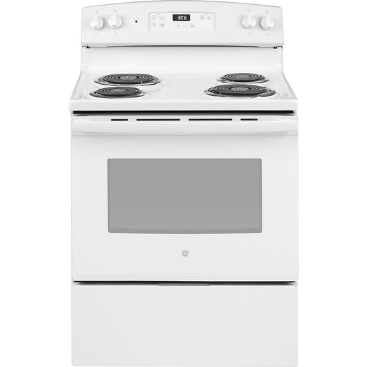 GE JBS360DMWW 30" ENERGY STAR® Free-Standing Electric Range – White