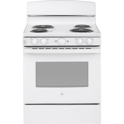 GE JBS460DMWW 30" ADA Free-Standing Electric Coil Range