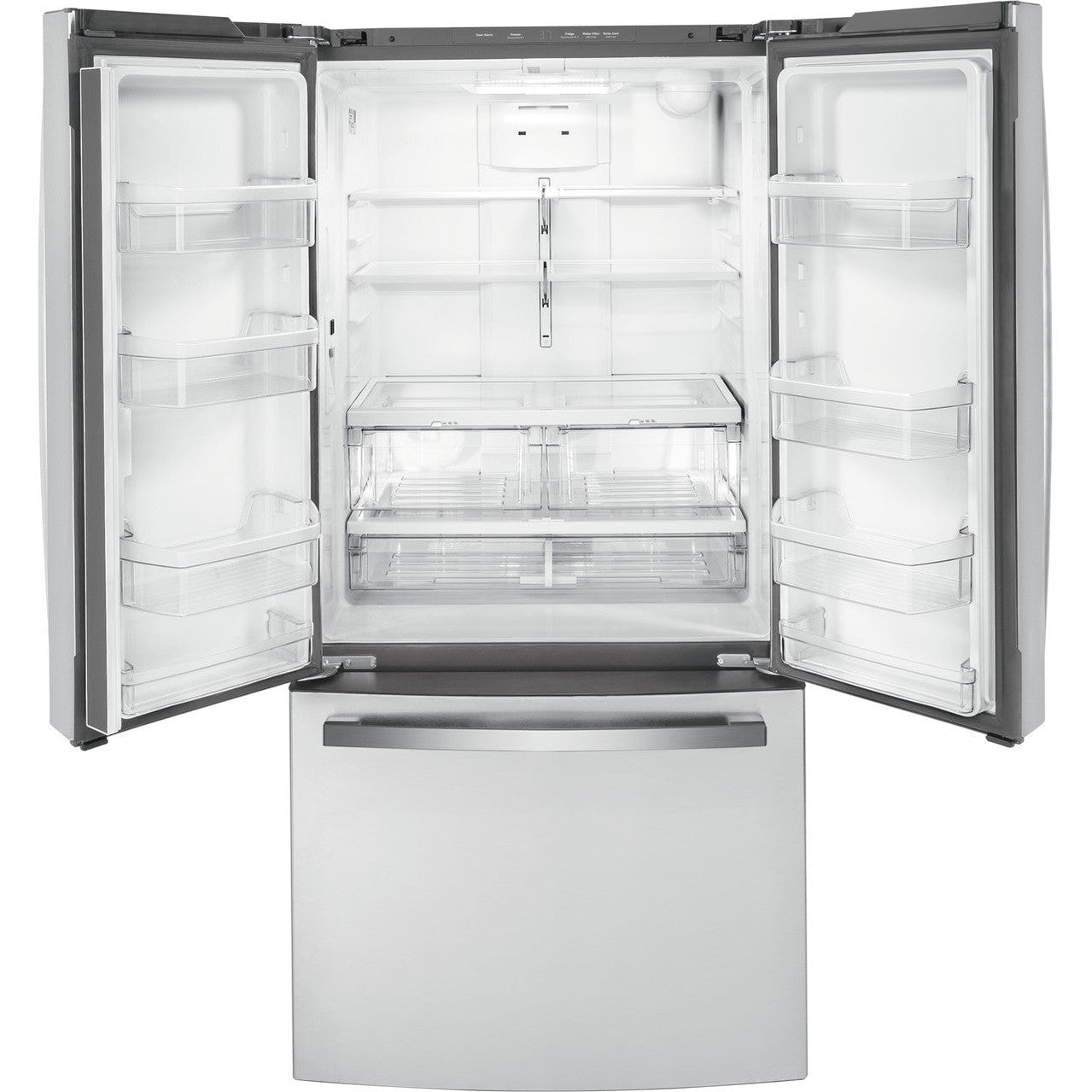 GE GWE19JYLFS 33-inch Counter-Depth French Door Refrigerator