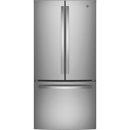 GE GWE19JYLFS 33-inch Counter-Depth French Door Refrigerator