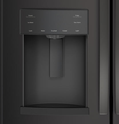 GE GYE22GENDS 36" Counter-Depth French Door Refrigerator 22.1 Cu. Ft. – Fingerprint Resistant Black Slate