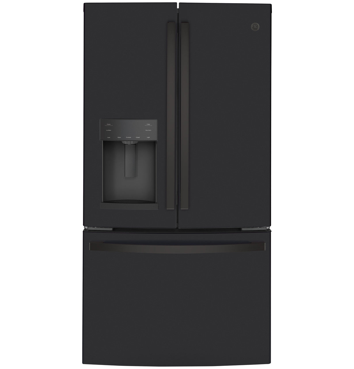 GE GYE22GENDS 36" Counter-Depth French Door Refrigerator 22.1 Cu. Ft. – Fingerprint Resistant Black Slate