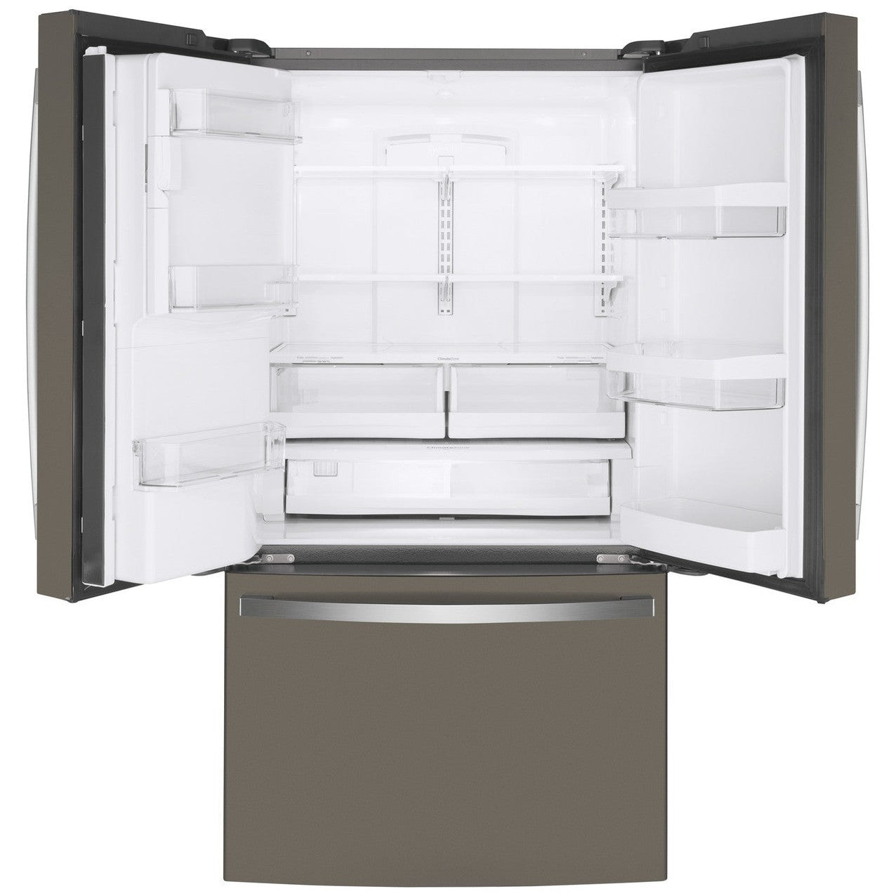 GE GYE22GMNES 36" Counter-Depth French Door Refrigerator 22.1 Cu. Ft. – Fingerprint Resistant Slate