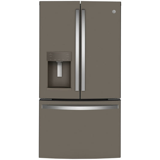 GE GYE22GMNES 36" Counter-Depth French Door Refrigerator 22.1 Cu. Ft. – Fingerprint Resistant Slate