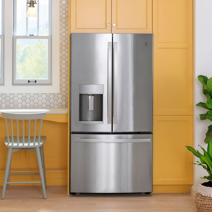 GE GYE22GYNFS 36" Counter-Depth French Door Refrigerator 22.1 Cu. Ft. – Fingerprint Resistant Stainless Steel