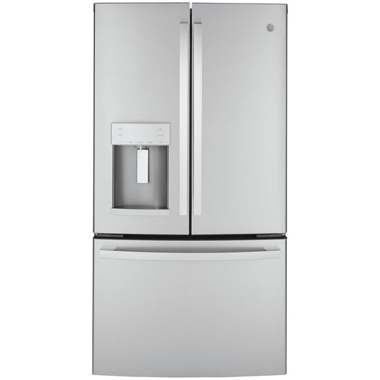 GE GYE22GYNFS 36" Counter-Depth French Door Refrigerator 22.1 Cu. Ft. – Fingerprint Resistant Stainless Steel