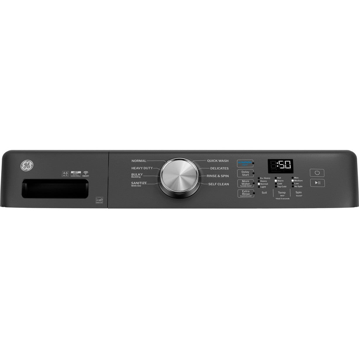 GE GFW350SPYDS 4.6 cu. ft. Front Load Washer with steam