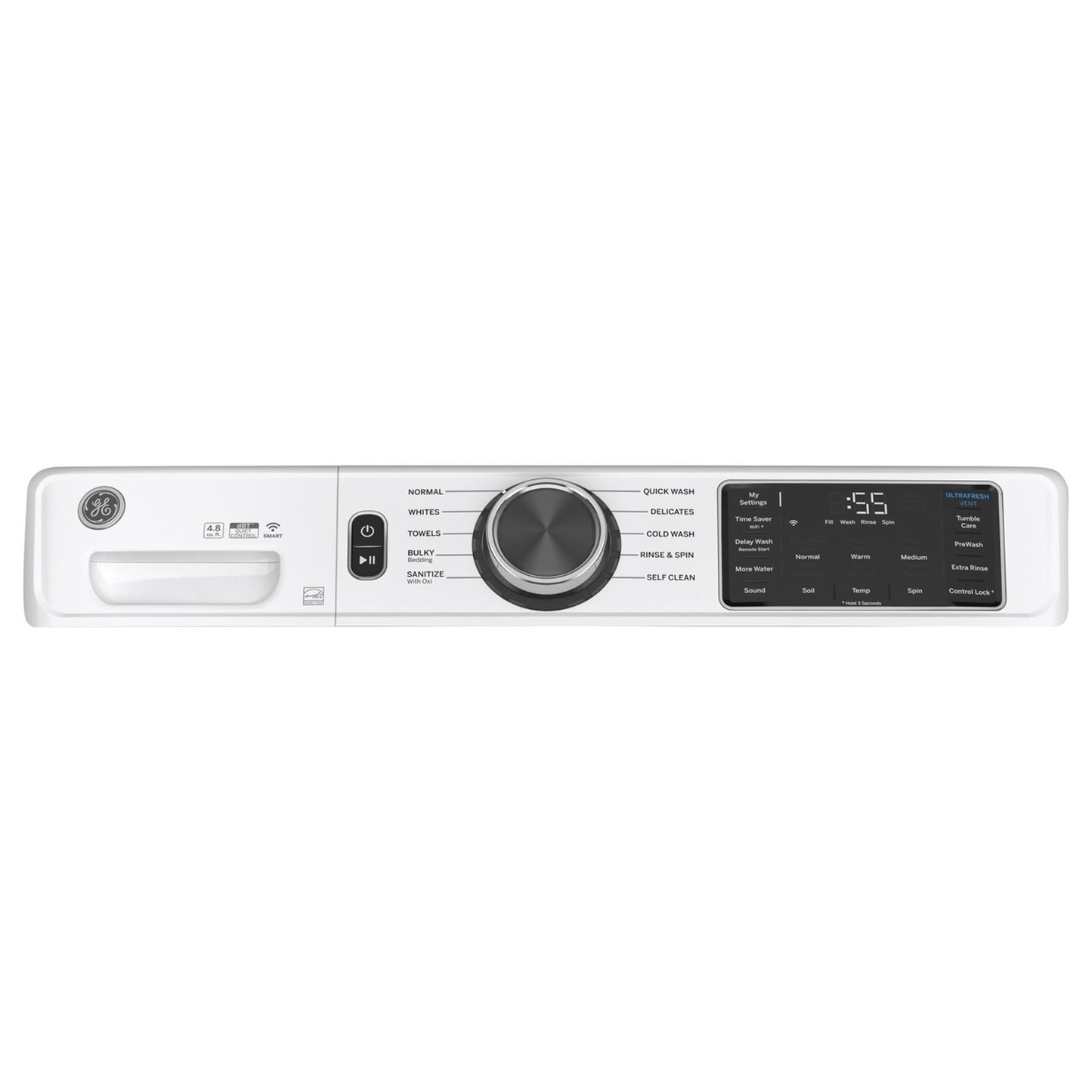 GE GFW550SSNWW 4.8 cu. ft. Front Load Washer