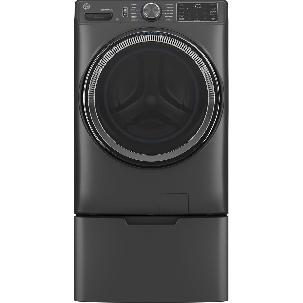 GE GFW655SPVDS 5.0 cu. ft. Front Load Washer with UltraFresh Vent