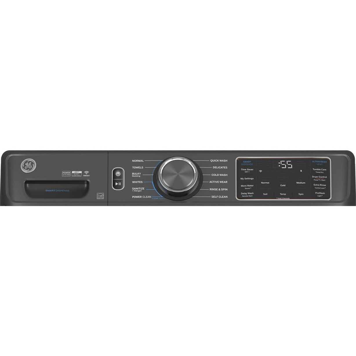 GE GFW655SPVDS 5.0 cu. ft. Front Load Washer with UltraFresh Vent