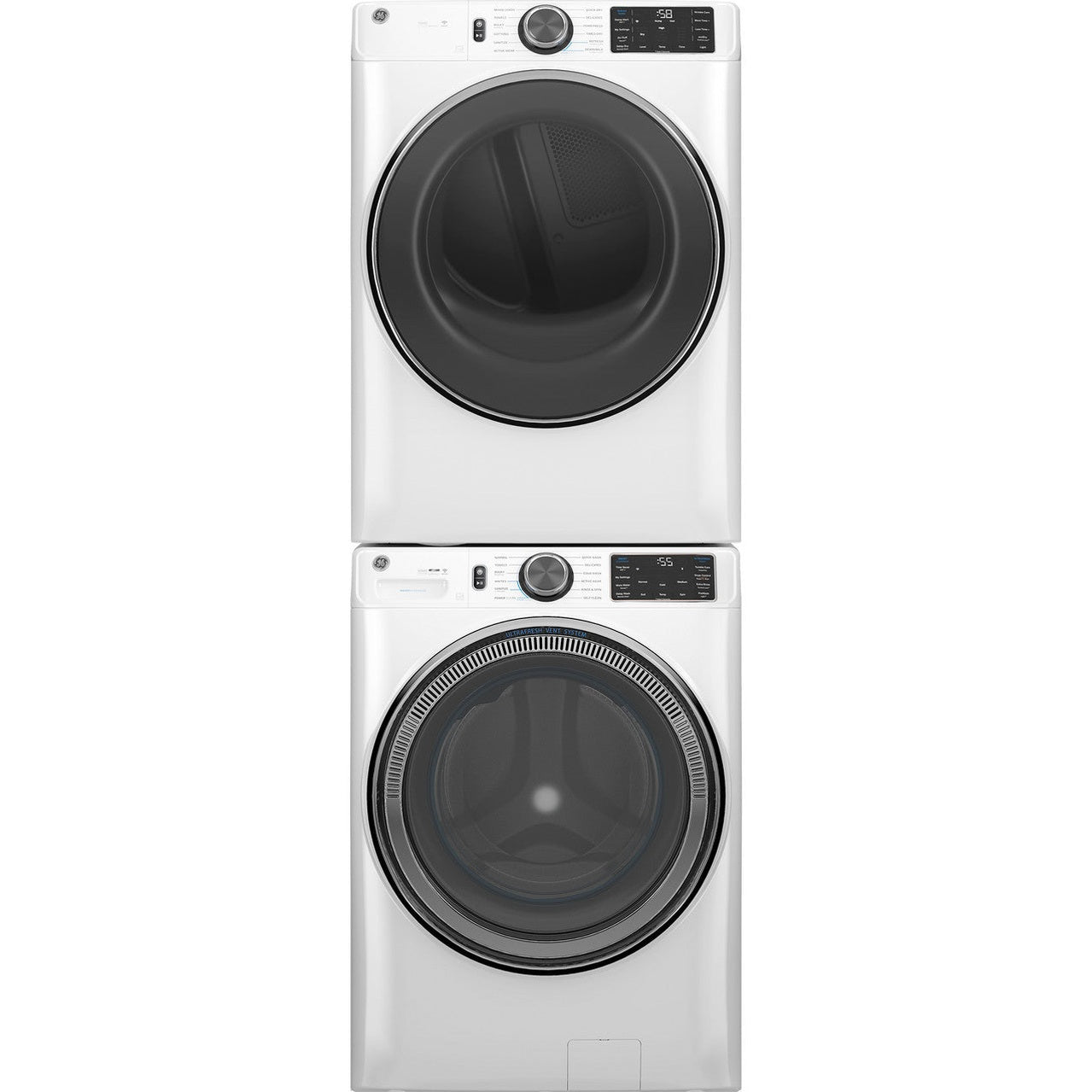 GE GFW655SSVWW 5.0 cu. ft. Front Load Washer with UltraFresh Vent