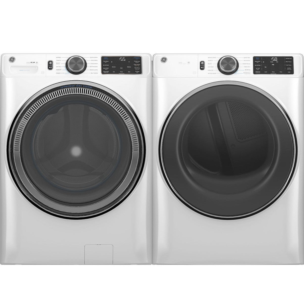 GE GFW655SSVWW 5.0 cu. ft. Front Load Washer with UltraFresh Vent