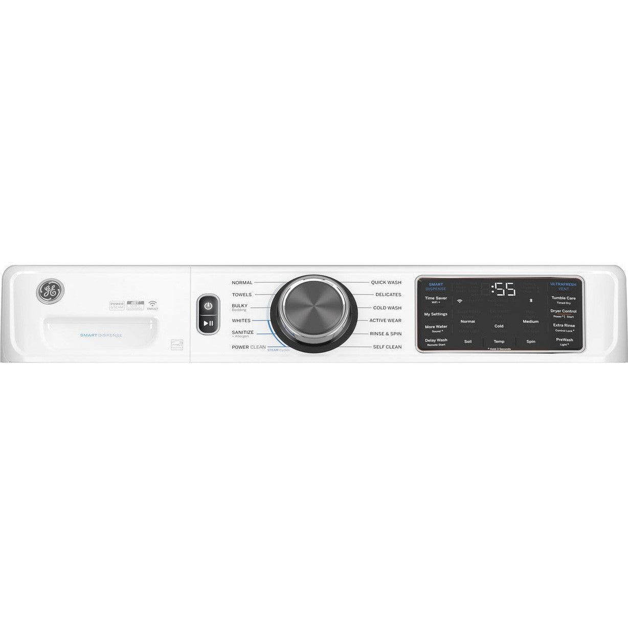 GE GFW655SSVWW 5.0 cu. ft. Front Load Washer with UltraFresh Vent
