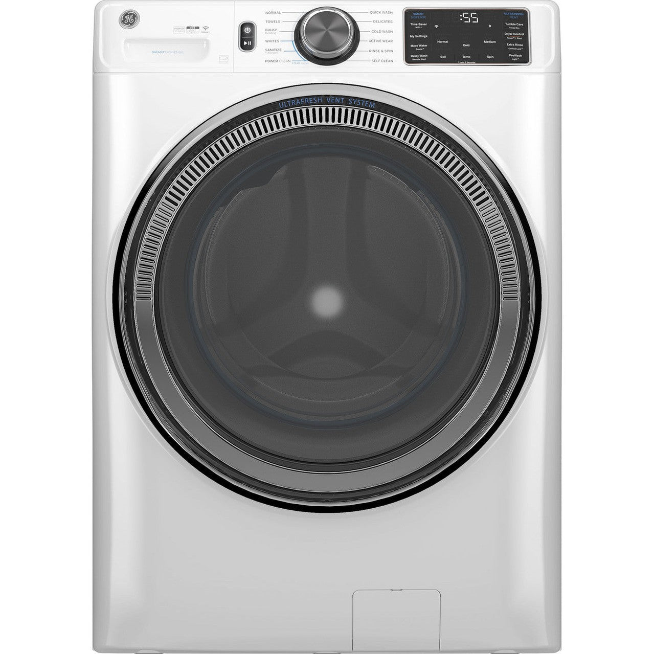 GE GFW655SSVWW 5.0 cu. ft. Front Load Washer with UltraFresh Vent