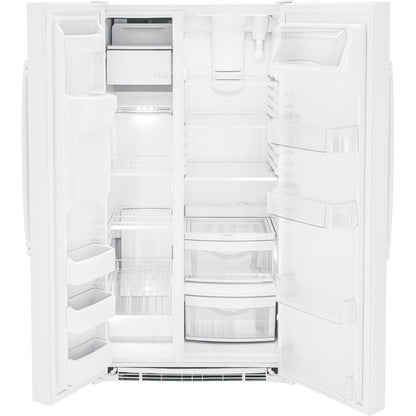 GE GSE25GGPWW 36-inch Side-by-Side Refrigerator ENERGY STAR® Refrigerator