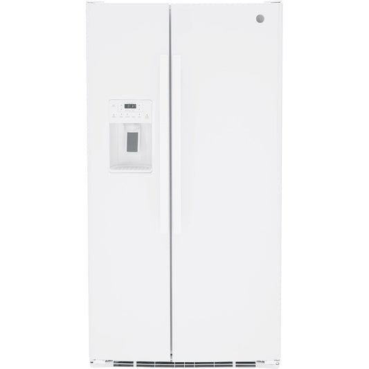 GE GSE25GGPWW 36-inch Side-by-Side Refrigerator ENERGY STAR® Refrigerator