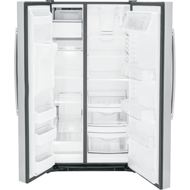 GE GSS25GYPFS 36" 25.3 Cu. Ft. Side-by-Side Refrigerator