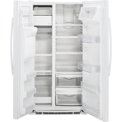 GE GZS22DGJWW 36" Counter-Depth Side-By-Side Refrigerator 21.9 Cu. Ft. – White