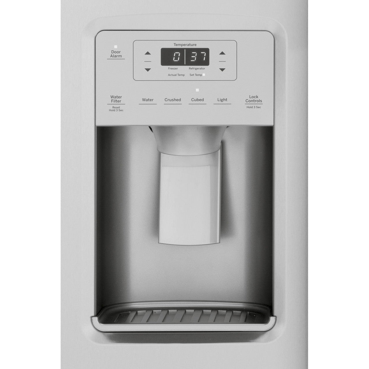 GE GZS22IYNFS 36" Counter-Depth Side-by-Side Refrigerator