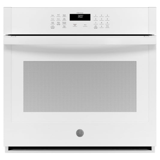 GE JKS3000DNWW 27" Single Wall Oven - White