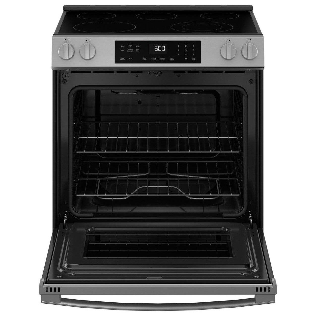 GE® ENERGY STAR® GRS500PVSS 30" Electric Slide-In Range