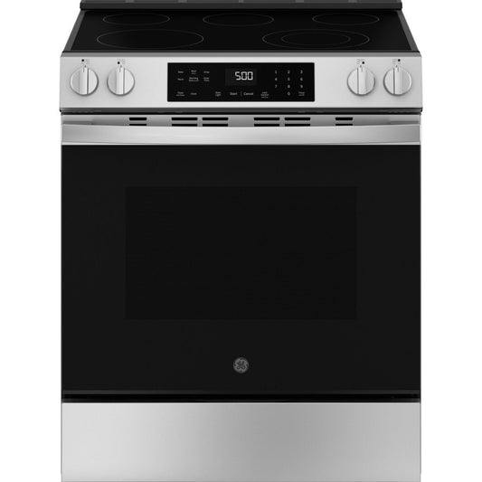 GE® ENERGY STAR® GRS500PVSS 30" Electric Slide-In Range