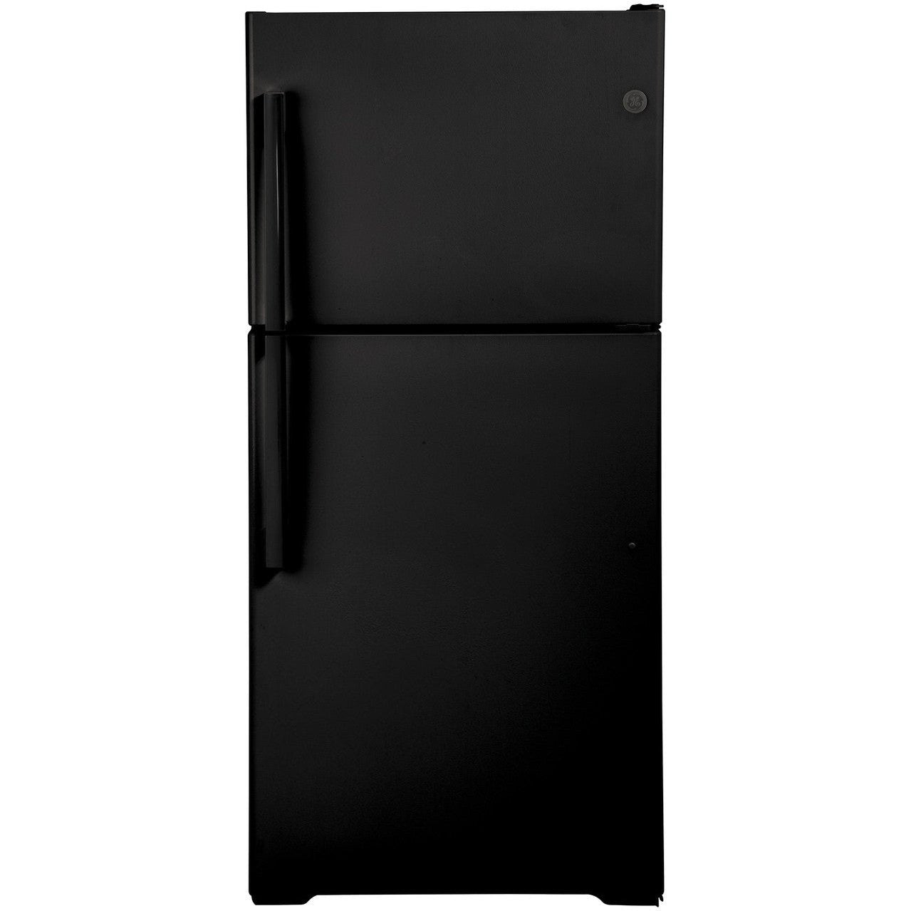 GE GTS18GTNRBB 28" Top-Freezer Refrigerator – 17.5 Cu. Ft. – Black