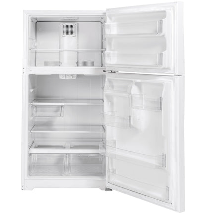 GE GTE22JTNRWW 21.9 Cu. Ft. ENERGY STAR Top-Freezer Refrigerator