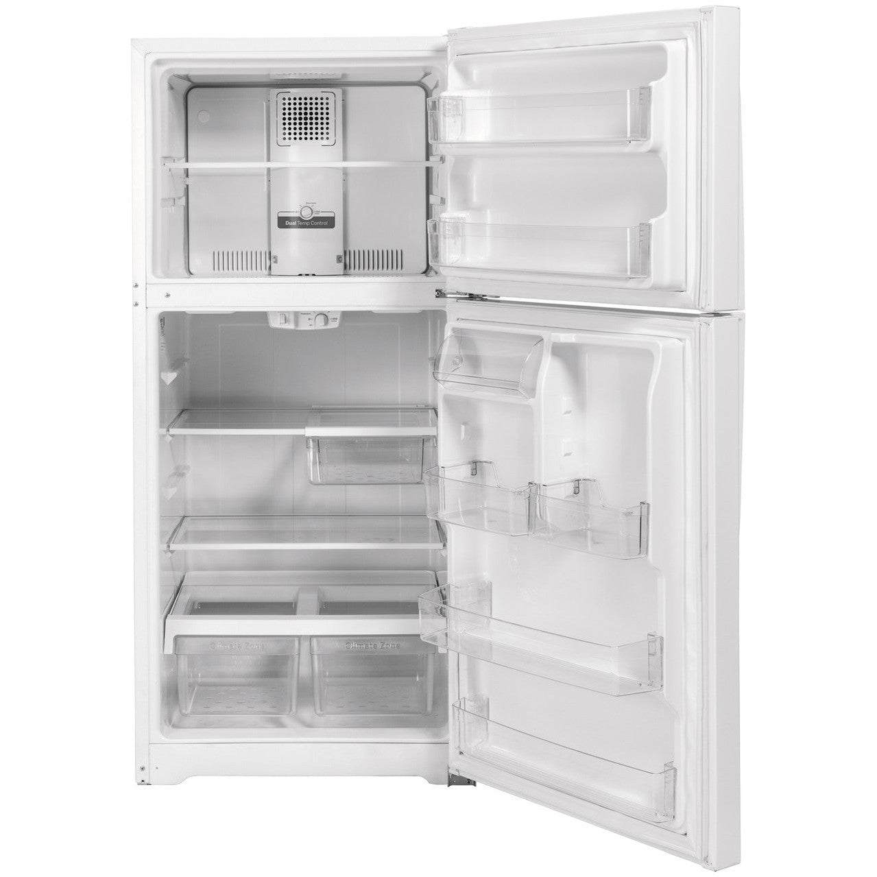 GE GTS19KGNRWW 30" Garage-Ready Top-Freezer Refrigerator 19.2 Cu. Ft. – White