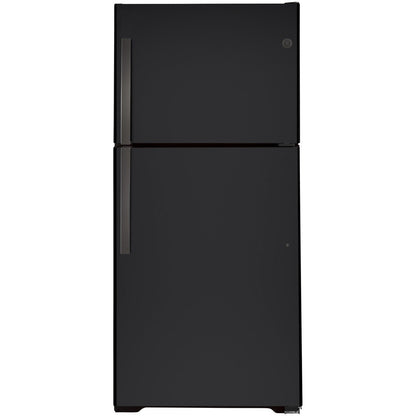 GE GTS22KMNRDS 33" Garage-Ready Top-Freezer Refrigerator 21.9 Cu. Ft. – Fingerprint Resistant Black Slate