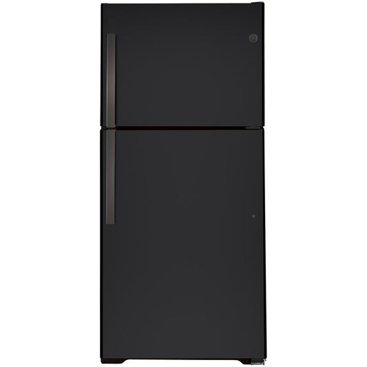 GE GTS22KMNRDS 33" Garage-Ready Top-Freezer Refrigerator 21.9 Cu. Ft. – Fingerprint Resistant Black Slate