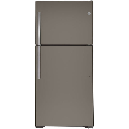 GE GTS22KMNRES 33" Garage-Ready Top-Freezer Refrigerator 21.9 Cu. Ft. – Fingerprint Resistant Slate