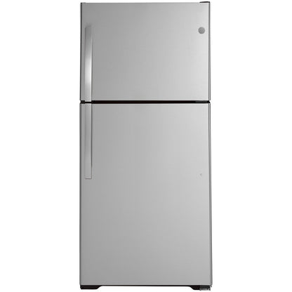GE GTS22KYNRFS 33-inch Top-Freezer Refrigerator - Fingerprint Resistant Stainless