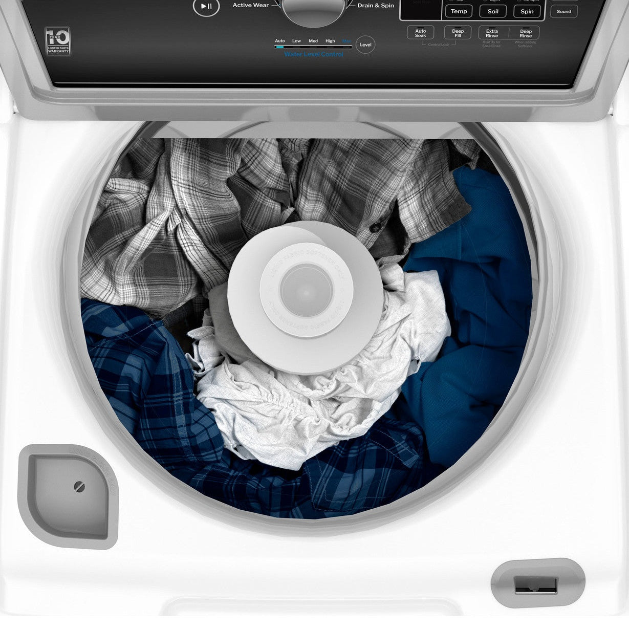 GE® GTW585BSVWS 4.5 cu. ft. Capacity Washer with Agitator