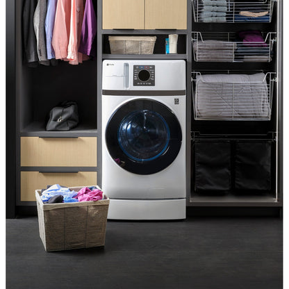 GE Profile PFQ83HSSWWW 28" UltraFast Ventless Washer Dryer Combo 4.6 Cu. Ft. – White