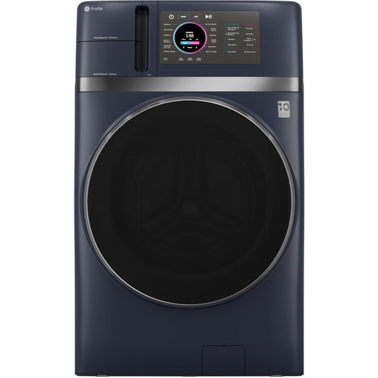 GE Profile PFQ97HSPVRS 28" UltraFast Ventless Washer Dryer Combo 4.8 Cu. Ft. – Sapphire Blue