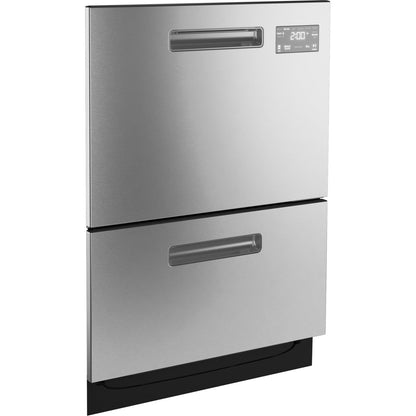 GE Profile PDD415PYYFS 24" Dishwasher Double Drawer – Fingerprint Resistant Stainless Steel
